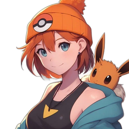 hat, animal, staff, creature transparent PNG cut-out