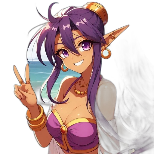 dragon, staff, fantasy art, anime transparent PNG cut-out
