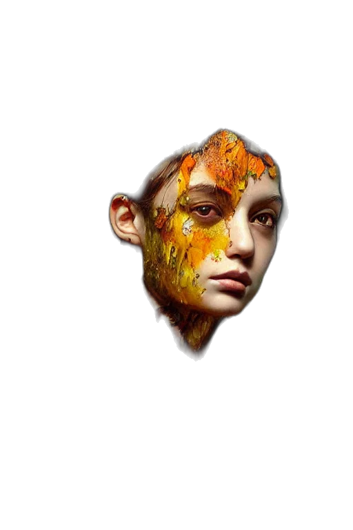 face, mask, dragon, creature transparent PNG cut-out
