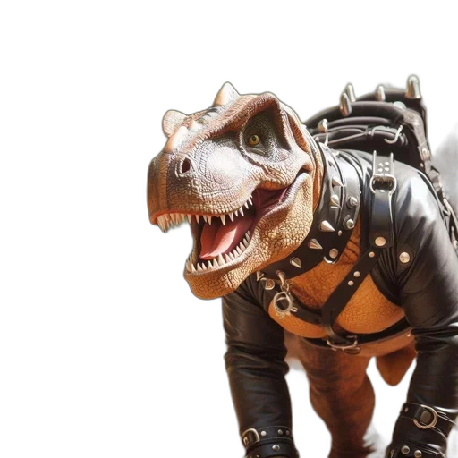 animal, creature, dragon, robot transparent PNG cut-out