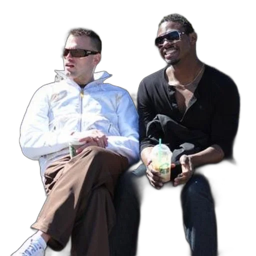 staff, two, men, wearing transparent PNG cut-out