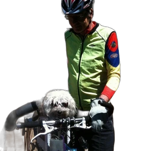 jacket, staff, animal, photorealistic transparent PNG cut-out