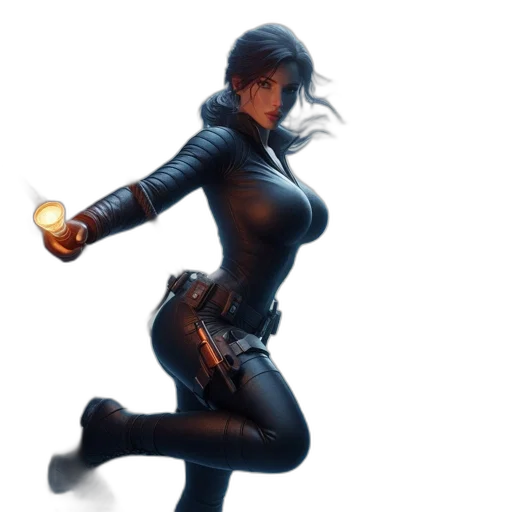 jacket, staff, weapon, concept art transparent PNG cut-out
