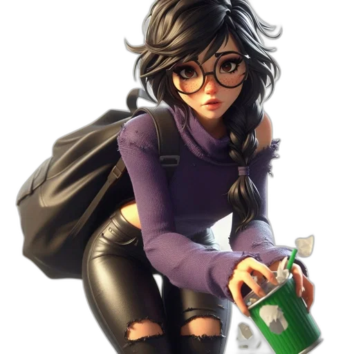comic book art, concept art, fantasy art, cartoon transparent PNG cut-out