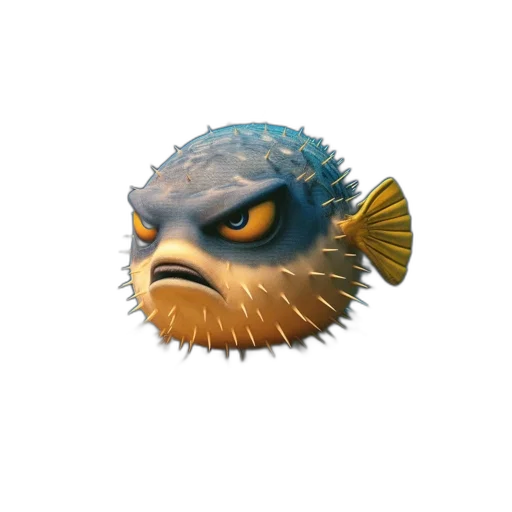 creature, animal, 3d render, concept art transparent PNG cut-out
