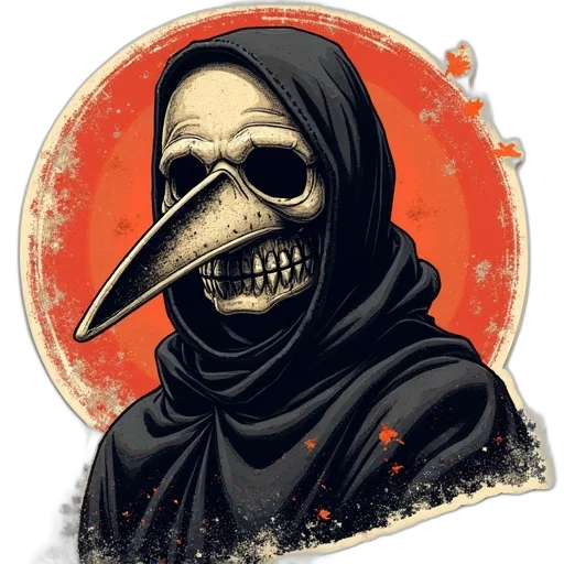 mask, face, jacket, hat transparent PNG cut-out