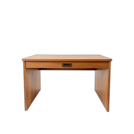 furniture, 3d render, wooden, desk transparent PNG cut-out
