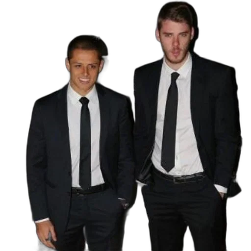 jacket, staff, two, men transparent PNG cut-out