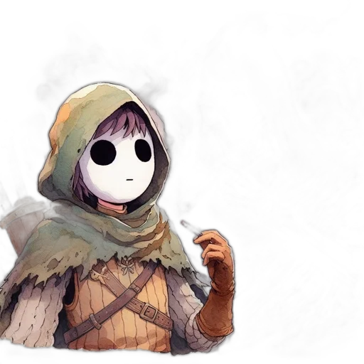 mask, face, weapon, creature transparent PNG cut-out