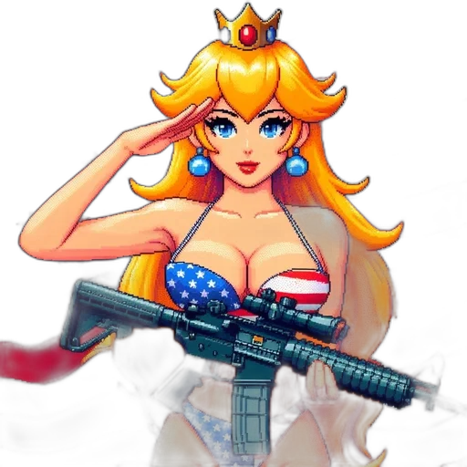 weapon, crown, dress, pixel art transparent PNG cut-out
