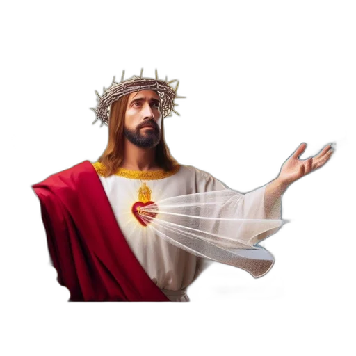 crown, sword, 3d render, photorealistic transparent PNG cut-out