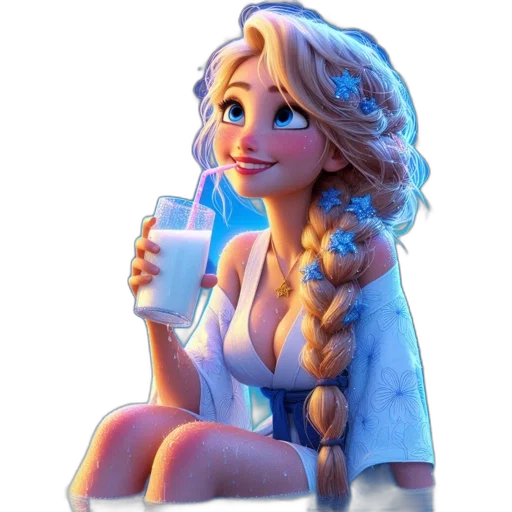 dress, food, 3d render, cartoon transparent PNG cut-out