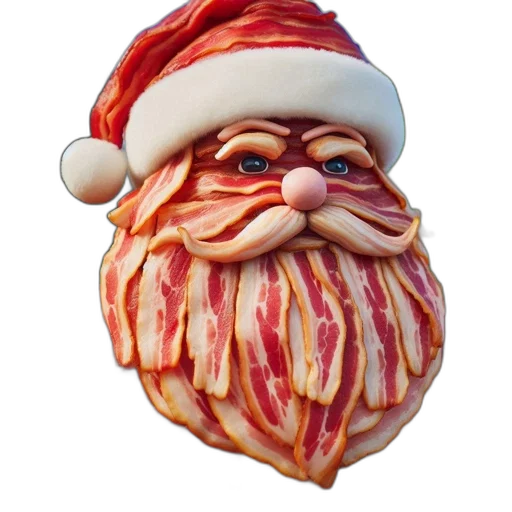 food, creature, 3d render, photorealistic transparent PNG cut-out