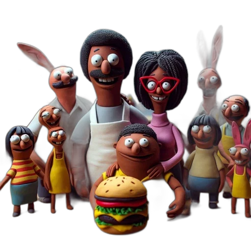 food, mask, concept art, 3d render transparent PNG cut-out
