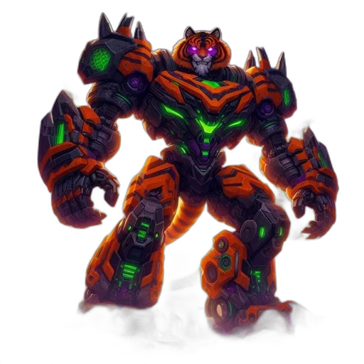 robot, creature, animal, weapon transparent PNG cut-out