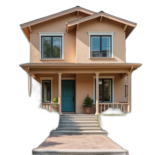 building, furniture, 3d render, photorealistic transparent PNG cut-out