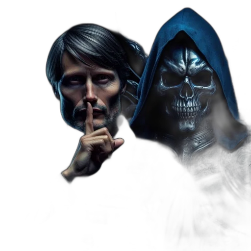 mask, face, concept art, photorealistic transparent PNG cut-out