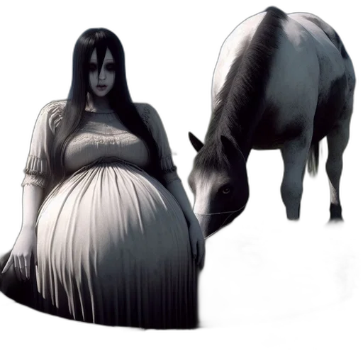 dress, creature, animal, concept art transparent PNG cut-out