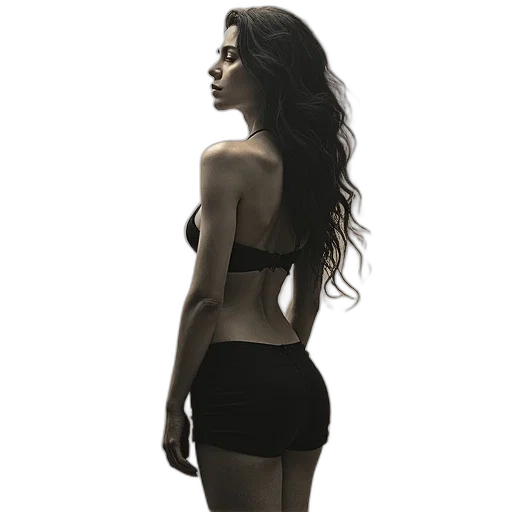 dress, photorealistic, 3d render, concept art transparent PNG cut-out