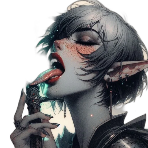 dragon, fantasy art, concept art, cyberpunk transparent PNG cut-out