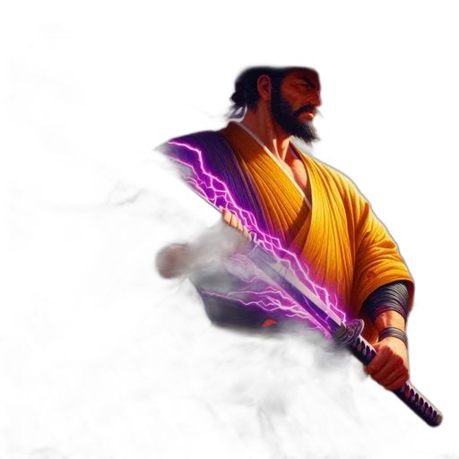 sword, staff, weapon, fantasy art transparent PNG cut-out