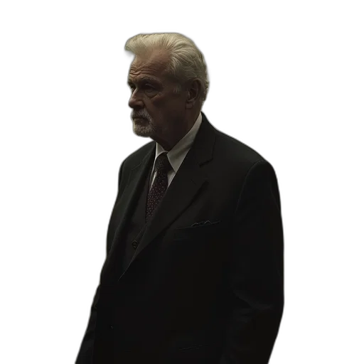 jacket, face, staff, creature transparent PNG cut-out