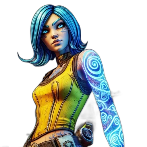 staff, concept art, fantasy art, comic book art transparent PNG cut-out