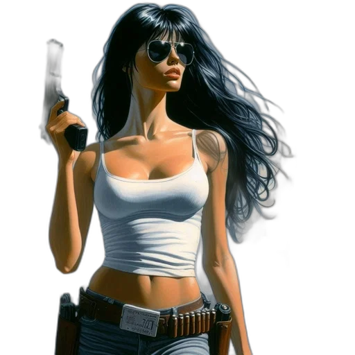 weapon, comic book art, concept art, fantasy art transparent PNG cut-out