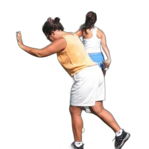 staff, weapon, two, women transparent PNG cut-out
