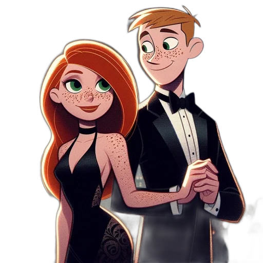 dress, cartoon, concept art, comic book art transparent PNG cut-out