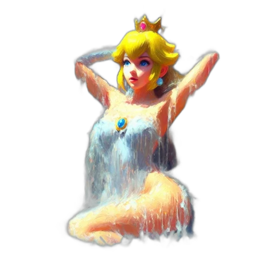crown, dress, creature, animal transparent PNG cut-out
