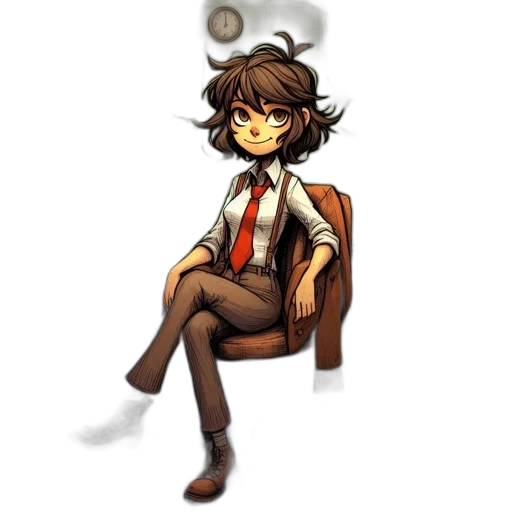 staff, furniture, hat, creature transparent PNG cut-out