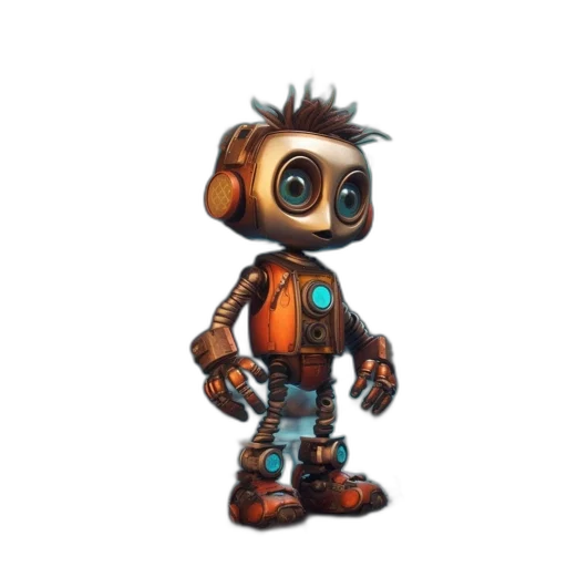 robot, jacket, creature, animal transparent PNG cut-out