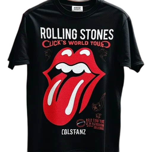 black, vintage, concert, shirt transparent PNG cut-out