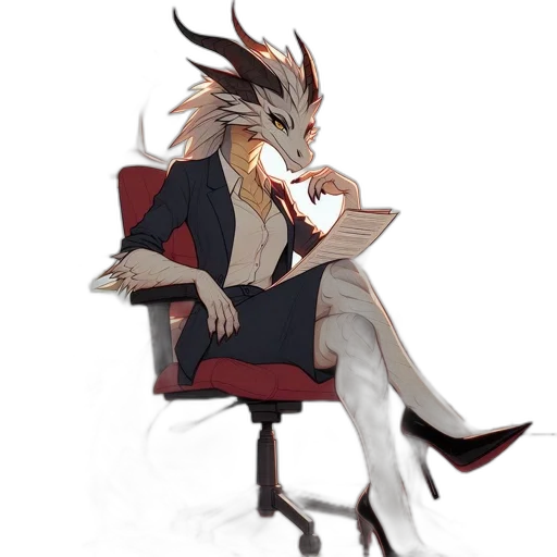dragon, staff, mask, creature transparent PNG cut-out