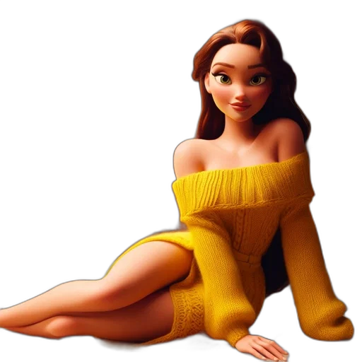 dress, 3d render, concept art, fantasy art transparent PNG cut-out
