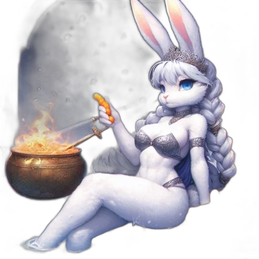 food, staff, fantasy art, concept art transparent PNG cut-out
