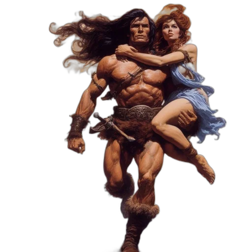 comic book art, concept art, fantasy art, pixel art transparent PNG cut-out