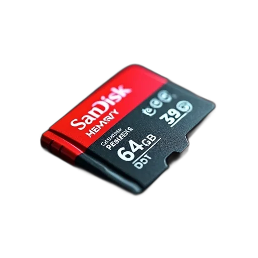 weapon, 3d render, red, sandisk transparent PNG cut-out