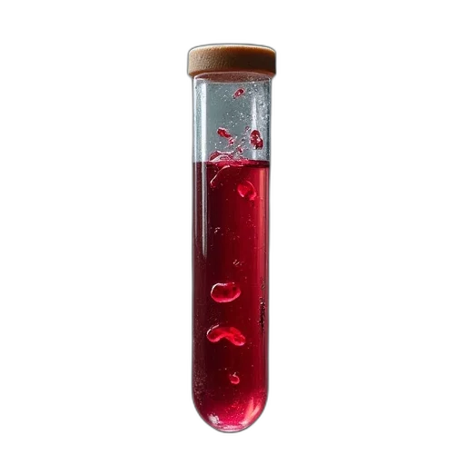 bottle, red, blood, tube transparent PNG cut-out