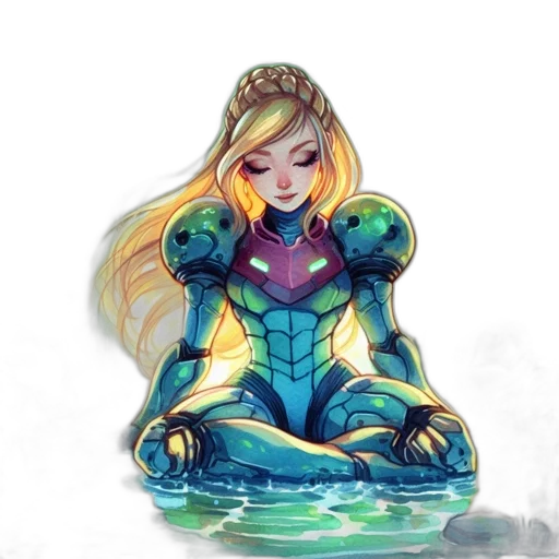 comic book art, concept art, fantasy art, pixel art transparent PNG cut-out