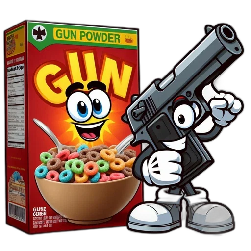 weapon, food, robot, pixel art transparent PNG cut-out