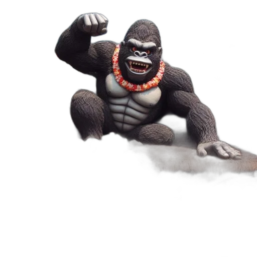 animal, creature, 3d render, concept art transparent PNG cut-out