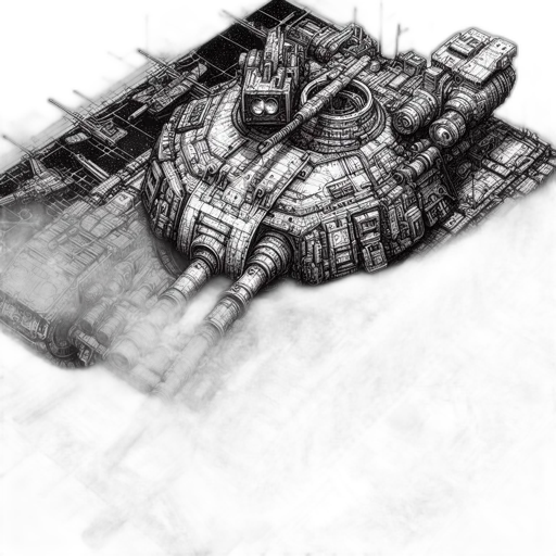 robot, weapon, car, building transparent PNG cut-out