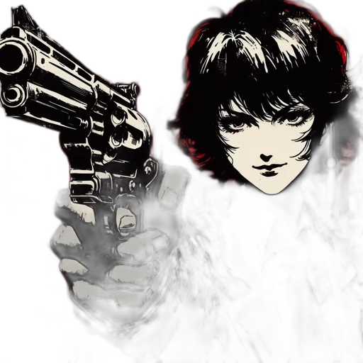 weapon, comic book art, concept art, anime transparent PNG cut-out