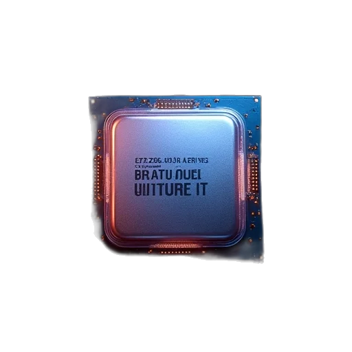 robot, building, 3d render, intel transparent PNG cut-out