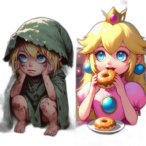 pixel art, concept art, fantasy art, anime transparent PNG cut-out
