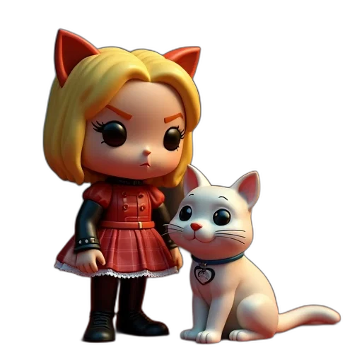 staff, animal, 3d render, concept art transparent PNG cut-out