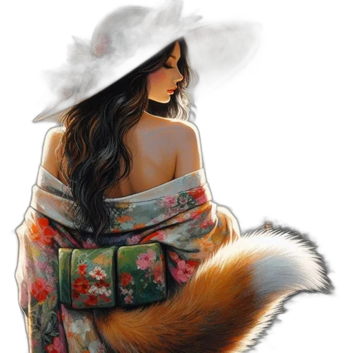 dress, fantasy art, concept art, photorealistic transparent PNG cut-out