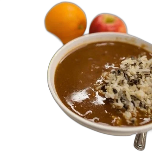 food, bowl, brown, soup transparent PNG cut-out